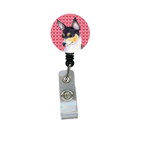 Teachers Aid Chihuahua Retractable Badge Reel Or Id Holder With Clip TE629626